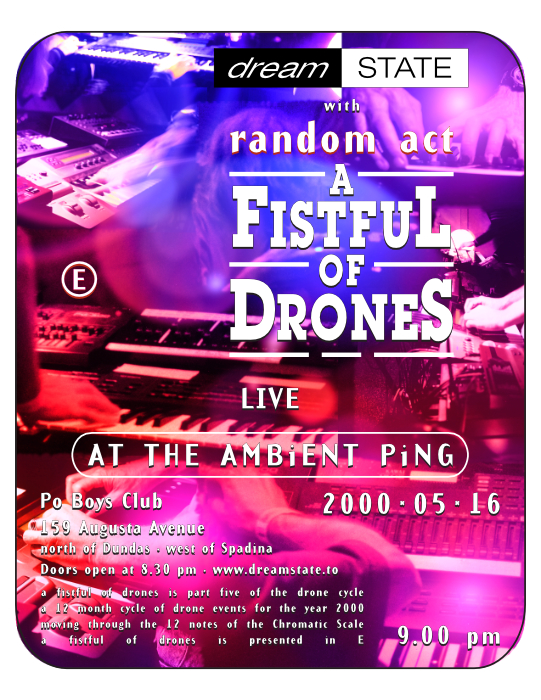 May 2000 Drone Cycle poster