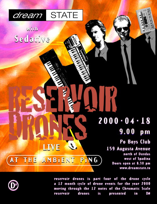 April 2000 Drone Cycle poster