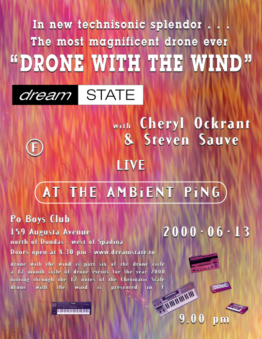 June 2000 Drone Cycle poster